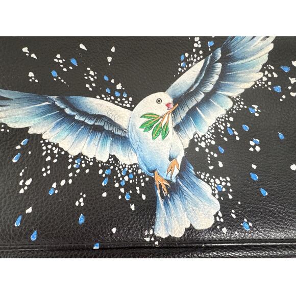 Anuschka Handpainted Leather Crossbody Organizer - Picture 5 of 13